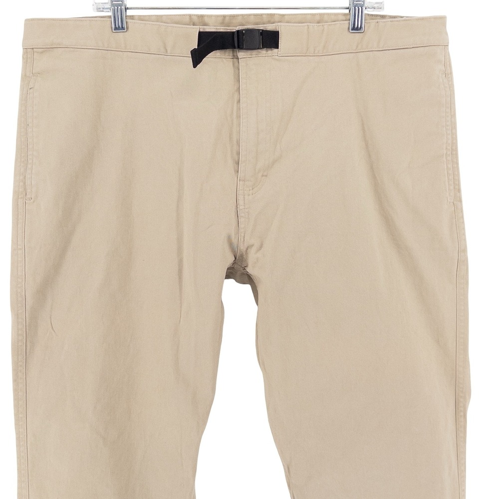 Bearded Goat Mens XL Boundless Pant Tan Adjustable Bungee Hem Huckberry Hiking - Picture 3 of 16